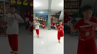 Latihan jurus tunggal IPSI, pemanasan teknik.... #beladiri #pencaksilat