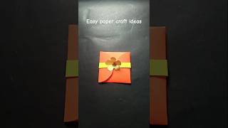 How to make easy paper craft ideas 💡#shorts #trending #youtubeshorts #viralvideo #kids #craft