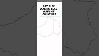 Making Flag Maps of Countries | Day 8 Luxembourg #shorts #geography #trending #fyp #viral #europe