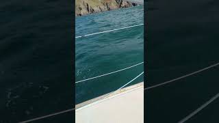 Moonfish-Beneteau 31.7 October sail towards Salcombe 🥰🥰