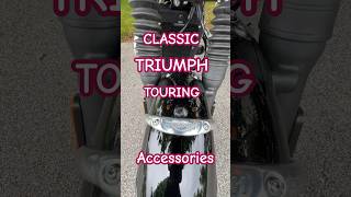 THRUXTON or BONNEVILLE? Classic Triumph Touring Accessories