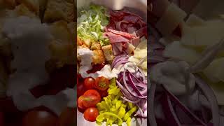 Grinder Salad #short #shortvideo #shorts #shortsfeeds #salad #saladrecipe