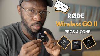 Rode Wireless Go ii  | Pros & Cons