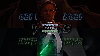 Obi Wan Kenobi (ROTS) VS Luke Skywalker (ROTJ)🔥|#recommended #starwars #edits #obiwan #luke #shorts