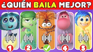 ¡ADIVINA QUIÉN BAILA!💃🎶¿Quién Baila Mejor?😀INSIDE OUT 2 Edición🥰Alegría💙Ansiedad😱Desagrado💚