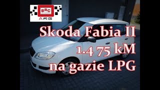 Montaż LPG Skoda Fabia 1.4 85kM instalacja gazowa BRC od ARG Auto Gaz Łódź