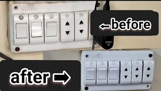 How to clean switch board at home | Switchboard saaf karne ka tarika by   @Home-crafts-pk