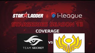 Secret vs. CIS Rejects - Bo3 Star Ladder 13 - Dota 2