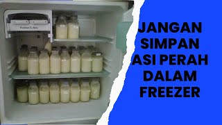 Jangan Simpan ASI Perah dalam Freezer - Seputar Susu