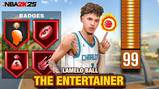 LAMELO BALL Build With 99 PASS ACCURACY is INSANE on NBA 2K25