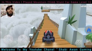 Mountain Climb Stunt Car Level 16 New Game Play Video