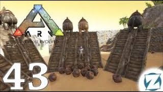 Ark: Survival Evolved - Phiomia Poop Factory w/ GreenHouse