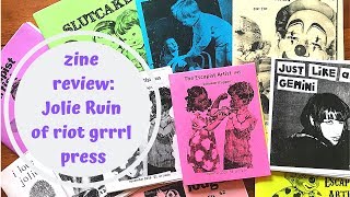 Zine Review 07 Jolie Ruin of riot grrrl press