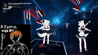 [BeatSaber] Трава у дома (ATOMIC HEART OST) / Zemlyane (Geoffrey Day Remix) [Expert]