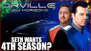 The Orville | MacFarlane Wants 4th Season!