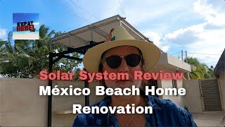 Solar Panel System Review - México Beach Home Renovation