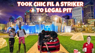 Took the chic fil a STRIKER !!!! 🐔To Demon Legal pit 😳 WET & WILD (MUST WATCH)  ft @SRTSTRIKE