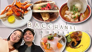 All You Can Eat BACCHANAL BUFFET in CAESARS PALACE | Las Vegas