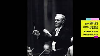 Sibelius: Symphony No. 2 - Boston Symphony Orchestra/Burgin (1963)