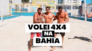 FUI HOSTILIZADO NA BAHIA! MUITA RESENHA E VOLEI 4X4 #volei #volleyball