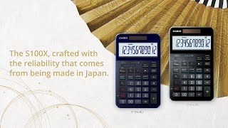 CASIO S100X - The pinnacle of Casio calculators. [15sec]