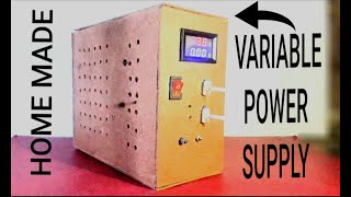 How to make variable power supply | All in one power supply