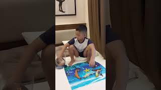 Kuya Azlan with Sea Animals Toys #toys