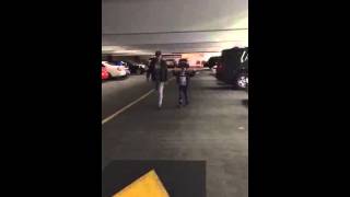 PROPER WAY OF WALKING AT THE PARKING | FATHER AND SON | SLOW MOTION VERSION