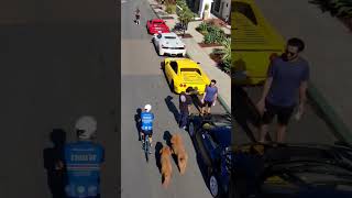 CARS & COFFEE RANCHO SANTA FE! (drone & dog edition)