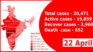 coronavirus india update live, 22 April