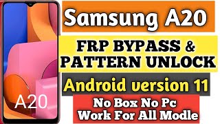 samsung A20 frp & Hard reset | All Samsung frp bypass Android 11  A10s/A20s/A21s/A30s/A50/A51/A70/