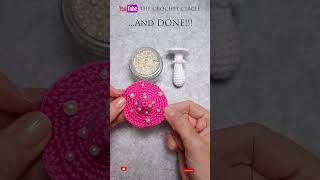 How to sew the pearls to a mushroom cap super FAST! With some speed up magic! And hoping you don't..