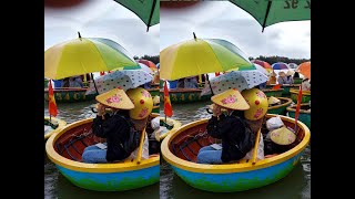 Trải Nghiệm Chèo Thúng Tại Rừng Dừa Vào Ngày Mưa/Basket Boat In Hoi An