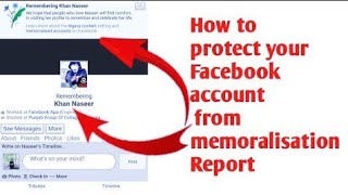 How to secure your fb I'd from report #secure_your_id_frm_corona_report #coronareport#mixinformation