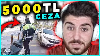 BLoodRappeR Byk Motovlog '' TRAFİKTEN MENLİYKEN YAKALANDIM 5000 TL CEZA!? '' VİDEOSUNU İZLİYOR