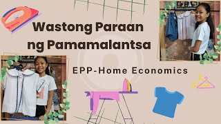 Wastong Paraan ng Pamamalantsa