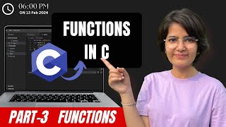 20.3 Functions in C Programming with #prishu