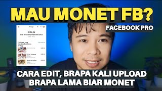 MAU MONETISASI FB PRO‼️ PERHATIKAN HAL HAL INI....