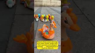 Swan Dancing Toys 🦢🦢🦢 Gear Swan Toy #shorts #trending #toys #youtubeshorts