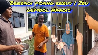 berbagi pisang rebus | ibu Gembol nangis #gangguanjiwa #gangguankepribadian #sakitjiwa #odgj