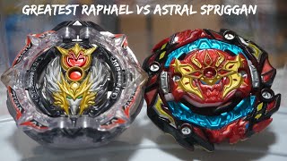 Beyblade Burst Greatest Raphael vs Astral Spriggan