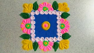 rangoli l rangoli design l simple rangoli l easy rangoli l  diwali rangoli l latest rangoli l