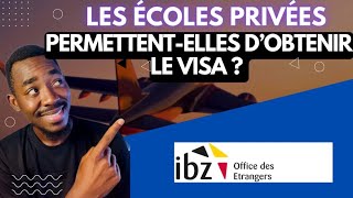 Les écoles privées peuvent-elles vraiment nous donner le visa ?