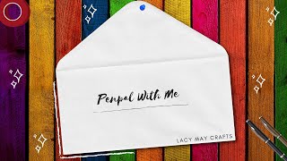 Penpal With Me - Flip Books and Mixed Media!