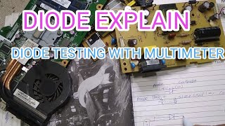 diode testing using multimeter ! diode testing