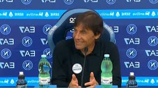 CONFERENZA STAMPA DI MISTER ANTONIO CONTE POST NAPOLI LECCE