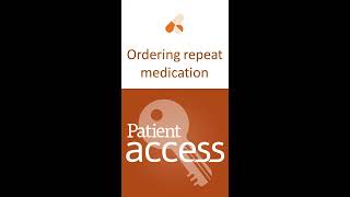 Ordering Repeat Medication in Patient Access on Apple Devices