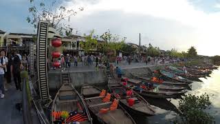 Por do Sol em Hoi An, a Veneza do Vietna - Maio 2019