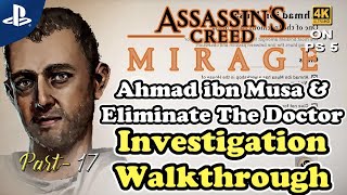 ASSASSIN'S CREED MIRAGE PS5 Walkthrough Gameplay Part -17 ( FULL GAME )