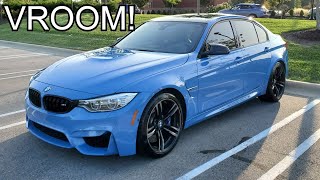 Letting My Little Brother Drive My F80 M3!